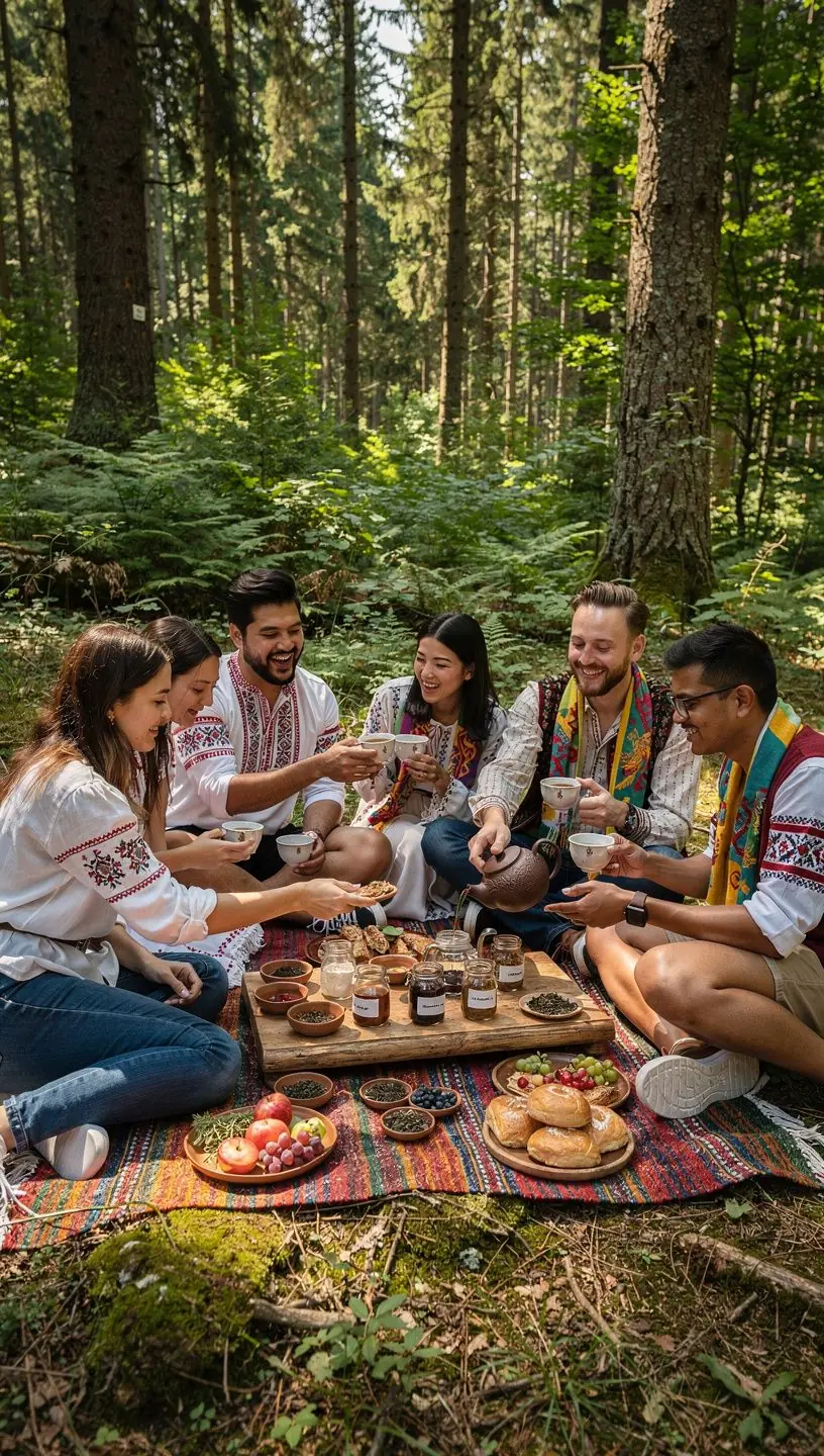 Záber na čajovú kanvicu s parou vystupujúcou z horúceho čaju